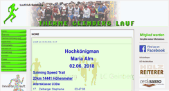 Desktop Screenshot of geinberg-thermenlauf.at